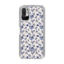 Slim Protection Case［ dazzlin - BlueFlower - Beige ］