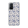 Slim Protection Case［ dazzlin - BlueFlower - Beige ］