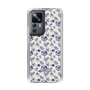 Slim Protection Case［ dazzlin - BlueFlower - Beige ］