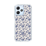 Slim Protection Case［ dazzlin - BlueFlower - Beige ］