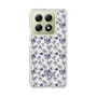Slim Protection Case［ dazzlin - BlueFlower - Beige ］