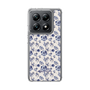 Slim Protection Case［ dazzlin - BlueFlower - Beige ］