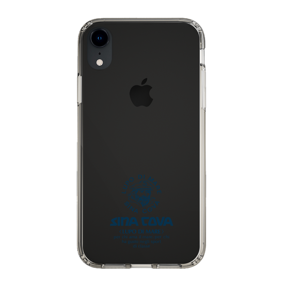 Slim Protection Case［ SINA COVA - Logo - Navy ］