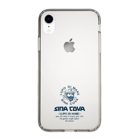 Slim Protection Case［ SINA COVA - Logo - Navy ］