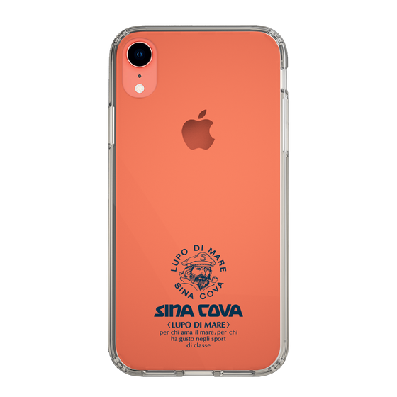 Slim Protection Case［ SINA COVA - Logo - Navy ］