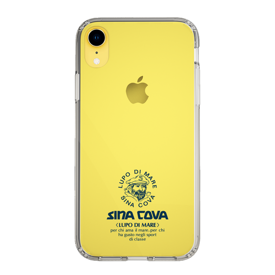 Slim Protection Case［ SINA COVA - Logo - Navy ］