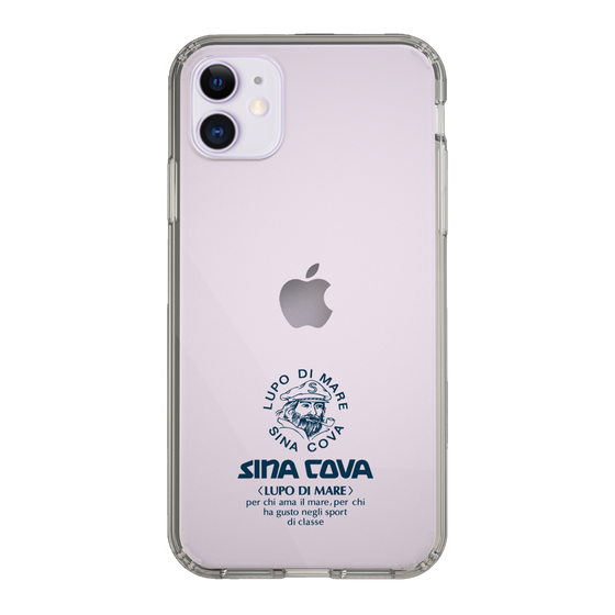 Slim Protection Case［ SINA COVA - Logo - Navy ］