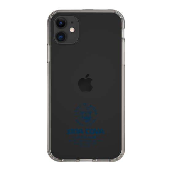 Slim Protection Case［ SINA COVA - Logo - Navy ］
