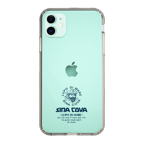 Slim Protection Case［ SINA COVA - Logo - Navy ］