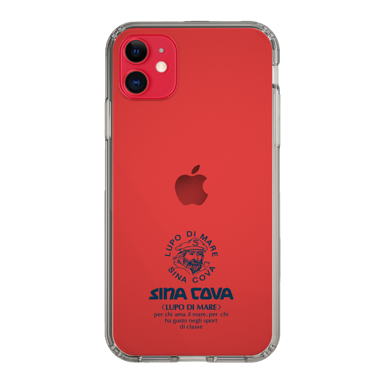 Slim Protection Case［ SINA COVA - Logo - Navy ］