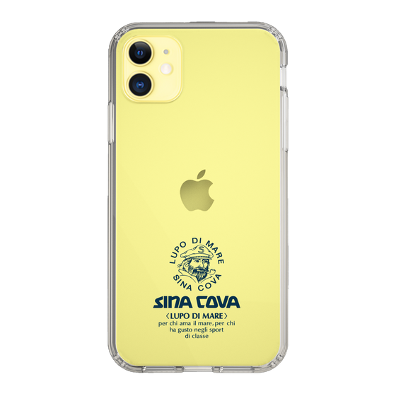 Slim Protection Case［ SINA COVA - Logo - Navy ］