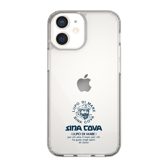 Slim Protection Case［ SINA COVA - Logo - Navy ］