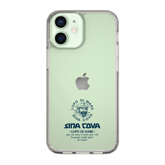 Slim Protection Case［ SINA COVA - Logo - Navy ］