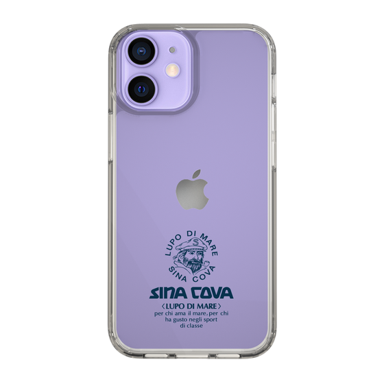 Slim Protection Case［ SINA COVA - Logo - Navy ］
