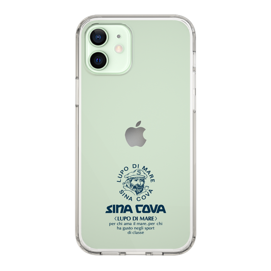 Slim Protection Case［ SINA COVA - Logo - Navy ］