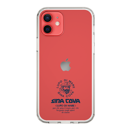 Slim Protection Case［ SINA COVA - Logo - Navy ］