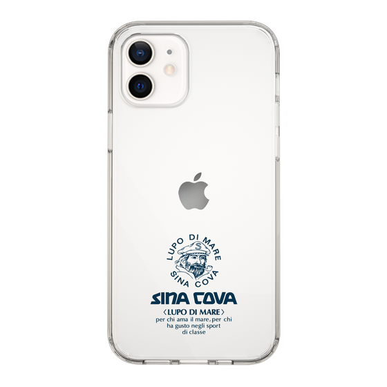 Slim Protection Case［ SINA COVA - Logo - Navy ］