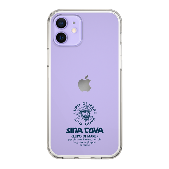 Slim Protection Case［ SINA COVA - Logo - Navy ］