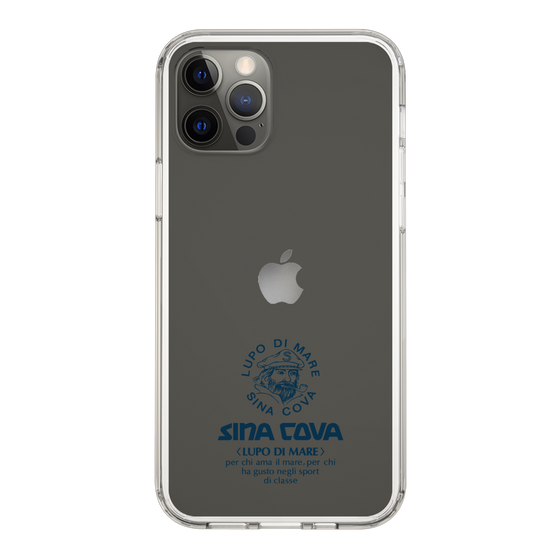 Slim Protection Case［ SINA COVA - Logo - Navy ］