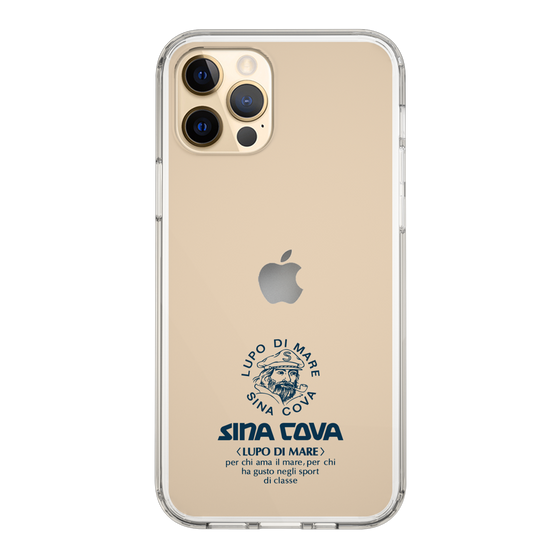 Slim Protection Case［ SINA COVA - Logo - Navy ］