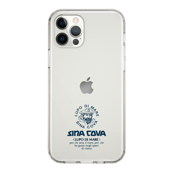 Slim Protection Case［ SINA COVA - Logo - Navy ］