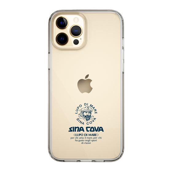 Slim Protection Case［ SINA COVA - Logo - Navy ］