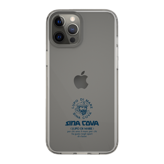 Slim Protection Case［ SINA COVA - Logo - Navy ］