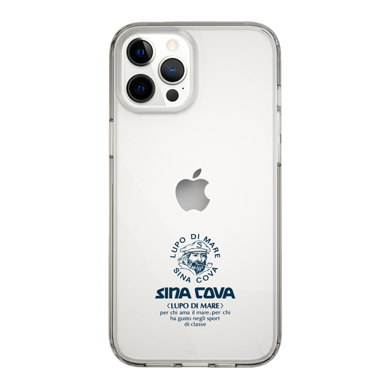 Slim Protection Case［ SINA COVA - Logo - Navy ］