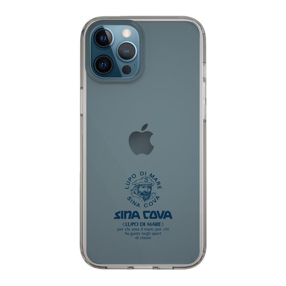 Slim Protection Case［ SINA COVA - Logo - Navy ］