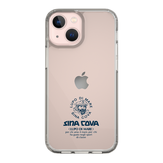 Slim Protection Case［ SINA COVA - Logo - Navy ］
