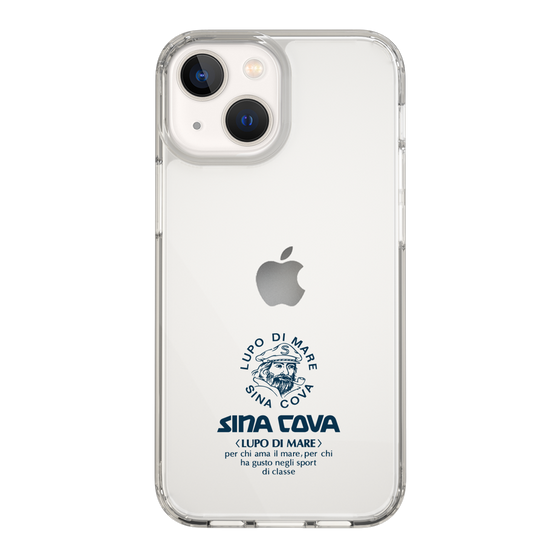 Slim Protection Case［ SINA COVA - Logo - Navy ］
