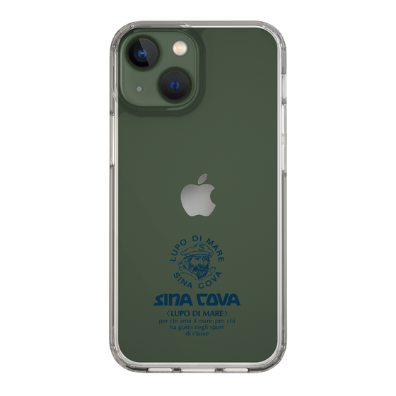 Slim Protection Case［ SINA COVA - Logo - Navy ］
