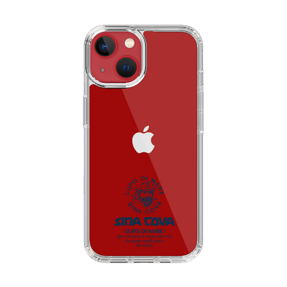 Slim Protection Case［ SINA COVA - Logo - Navy ］