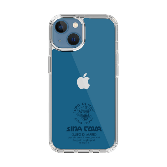 Slim Protection Case［ SINA COVA - Logo - Navy ］
