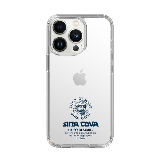 Slim Protection Case［ SINA COVA - Logo - Navy ］