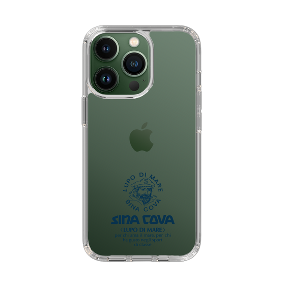 Slim Protection Case［ SINA COVA - Logo - Navy ］