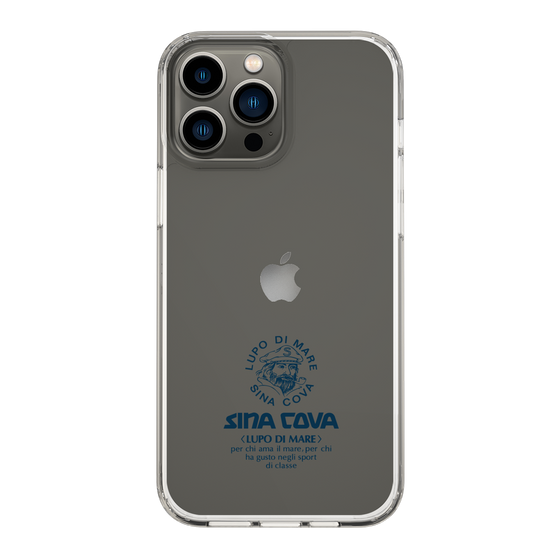 Slim Protection Case［ SINA COVA - Logo - Navy ］