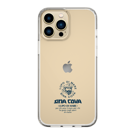 Slim Protection Case［ SINA COVA - Logo - Navy ］