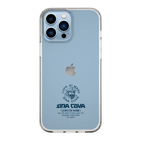 Slim Protection Case［ SINA COVA - Logo - Navy ］