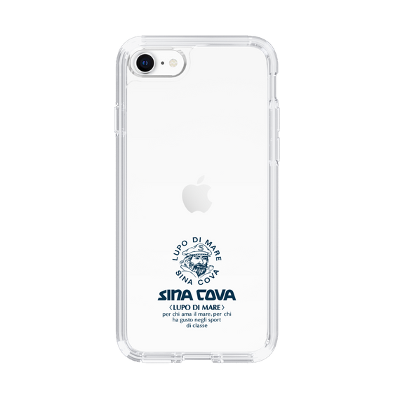 Slim Protection Case［ SINA COVA - Logo - Navy ］