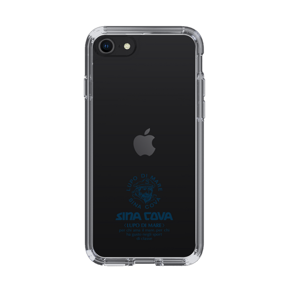 Slim Protection Case［ SINA COVA - Logo - Navy ］