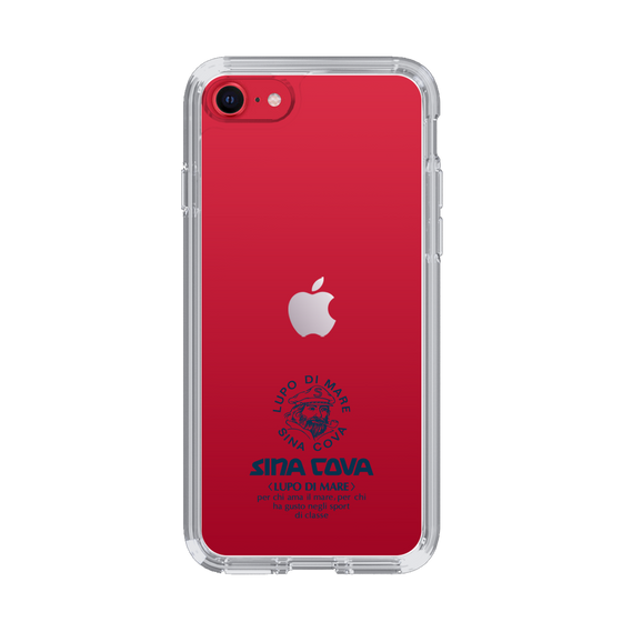 Slim Protection Case［ SINA COVA - Logo - Navy ］