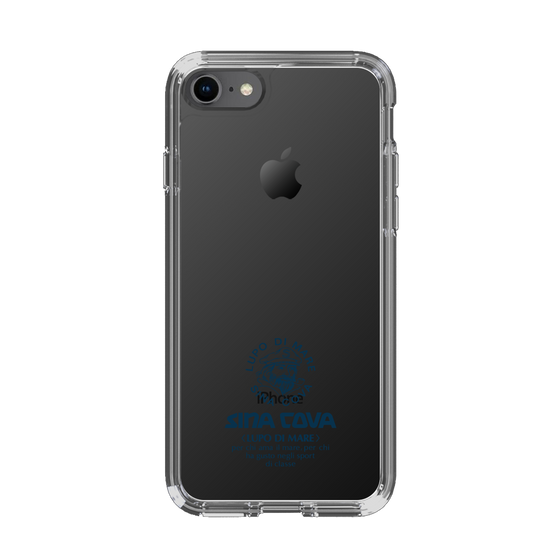 Slim Protection Case［ SINA COVA - Logo - Navy ］