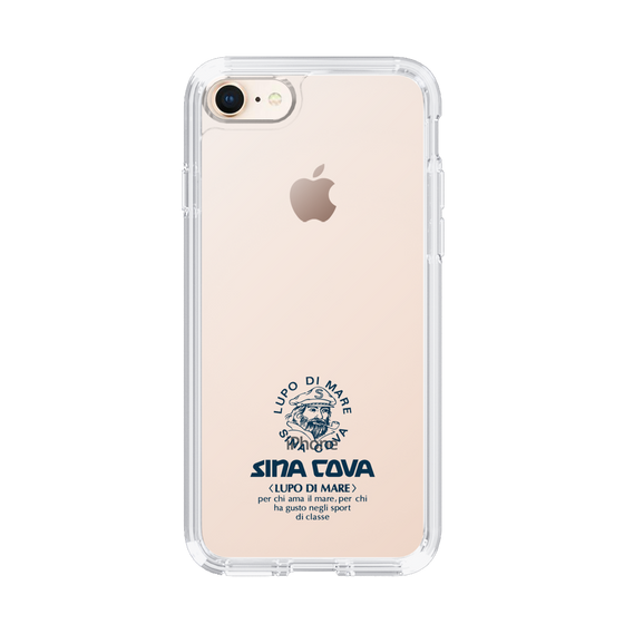 Slim Protection Case［ SINA COVA - Logo - Navy ］