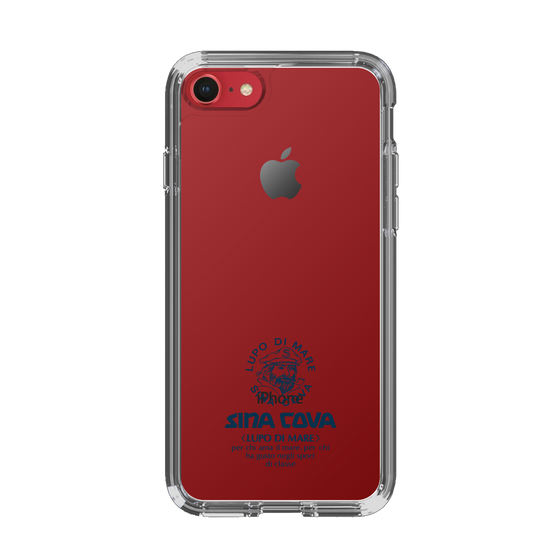Slim Protection Case［ SINA COVA - Logo - Navy ］