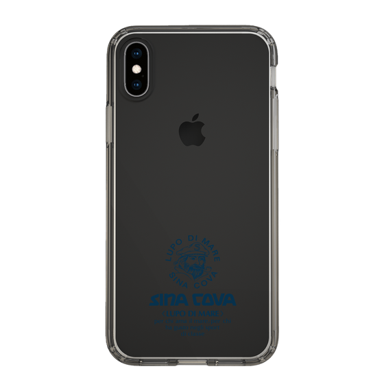 Slim Protection Case［ SINA COVA - Logo - Navy ］
