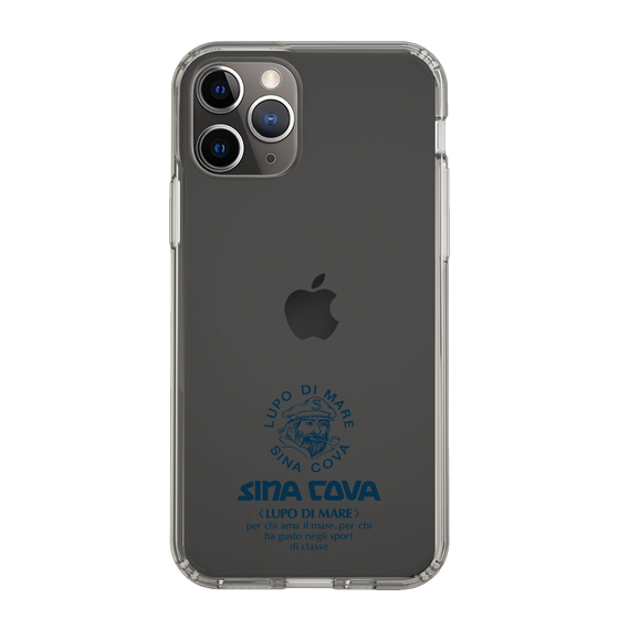 Slim Protection Case［ SINA COVA - Logo - Navy ］