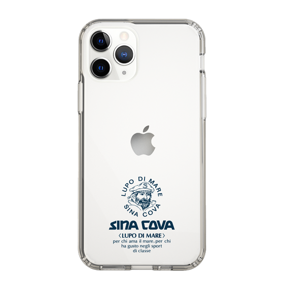 Slim Protection Case［ SINA COVA - Logo - Navy ］