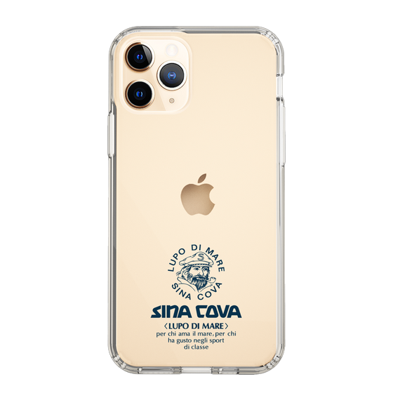 Slim Protection Case［ SINA COVA - Logo - Navy ］