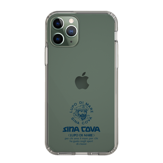 Slim Protection Case［ SINA COVA - Logo - Navy ］